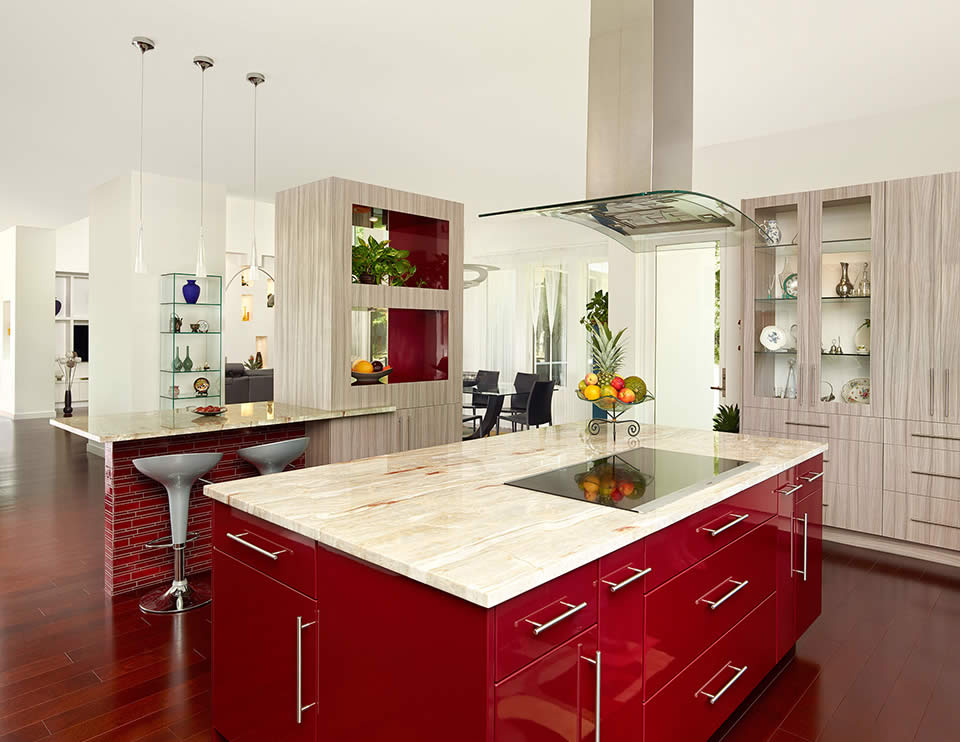 Charleston Contemporary Open Kitchen